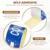 sourcing map Self-Stick "COMPRESSED AIR" Sticker Pipe Flow Arrow Marker