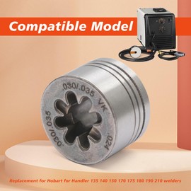 Mhrxusd 261157 Drive Roll 024 030 035 Replacement for Hobart for Handler 135 140 150 170 175 180 190 210 Welder Part