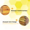 Unbranded 3-Layer Bee Hive Without Frames, Langstroth Beehive Kit Coated