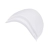 YEQIN Covered Set-in Shoulder Pads (2 Pcs White + 2