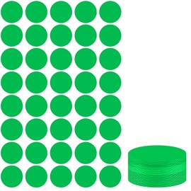 Classroom Floor Stickers, Classroom Floor Marker Dots, Carpet Spots Markers Line Up Dots Spots, 40 Removable Dry Erase Circle Decals for Tables, Preschool Teachers, Kindergarten (Green)
