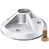 Ironridge, QBase Base (incl.base to post h/w), Mill (Priced as each)