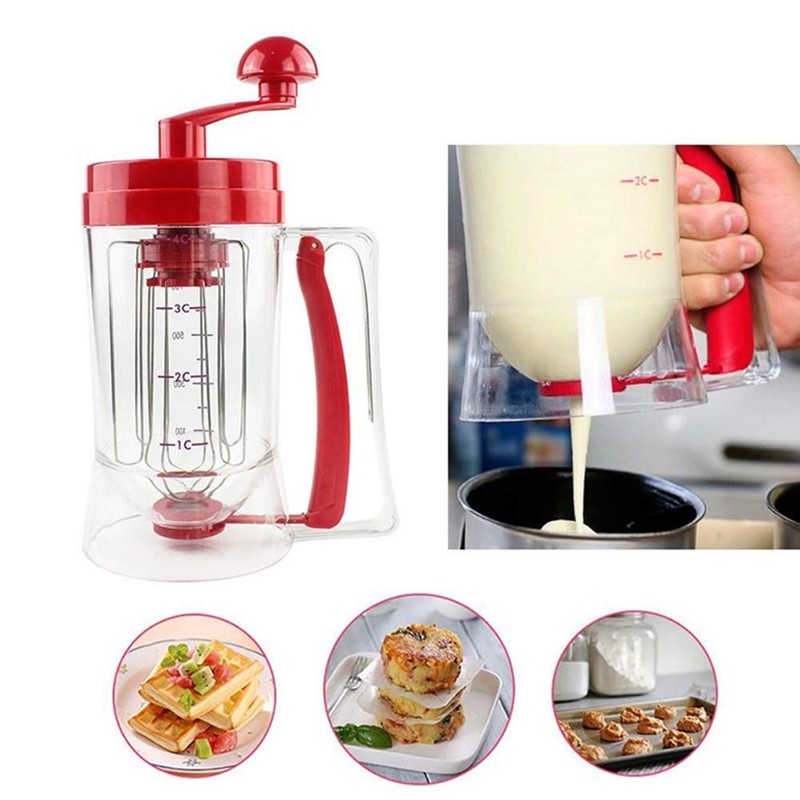 Acrodi Pancake & Cupcake Mixer Batter Dispenser Perfect Baking Tool