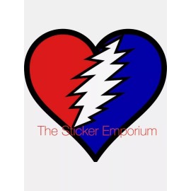 GD Steal Your Heart Stealie Dead Phish Sticker Decal