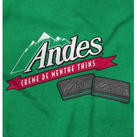 Brisco Brands Andes Chocolate Mints Original Logo Sweatshirt for Men or Women