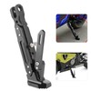 CNC Aluminium Alloy Motorcycle Side Stand Adjustable Foot Brace Parking