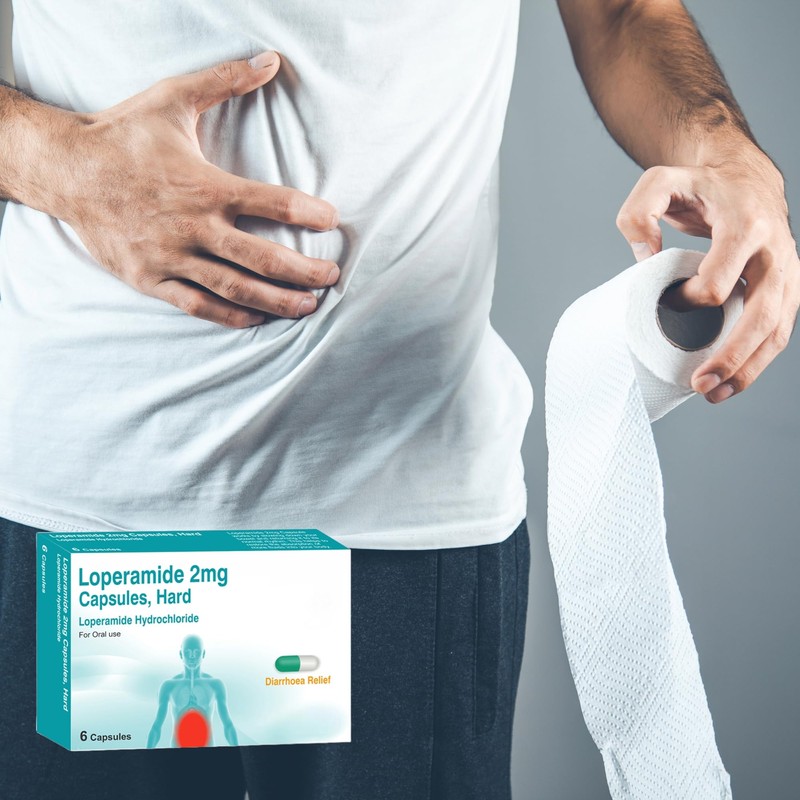 Fast Acting Diarrhea Tablets for Adults - 6 x 6s