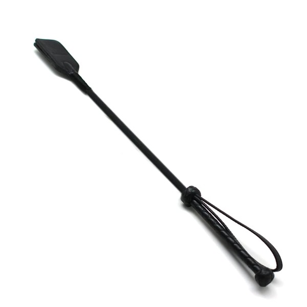 Liebe Seele SM Goods, Cosplay, Horse Riding Whip, Genuine Leather, Queen, Whip, Spanking (Black)