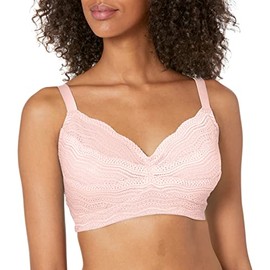Cosabella Women's Dolce Curvy Bralette, Ice Pink, Large