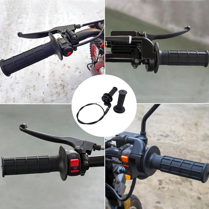 DGYACHOR High Throttle Kit Throttle 22mm Handle Grip Duck Shaly