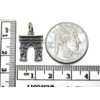 Arc de Triomphe Charm Pendant .925 Sterling Silver