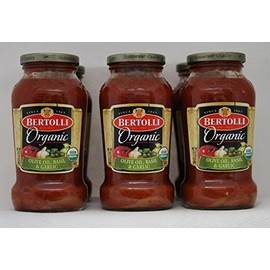 Bertolli - Olive Oil, Basil, & Garlic Organic Sauce 24 oz - 6 Pack