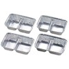 Captain Stag UG-1552 Square Plate with Multi Cooking Dividers, Set
