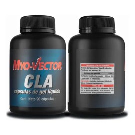 Suplemento CLA Myo-Vector 90 Cápsulas Gel Ácido Linoleico Conjugado                                                                                   