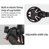 Stroller Cup Bracket Adjustable Width Clip Light Weight Elastic Fixing