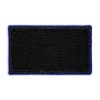 Blue & White American Flag Embroidered Patch 2" x 3"