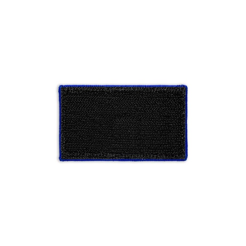 Blue & White American Flag Embroidered Patch 2" x 3"