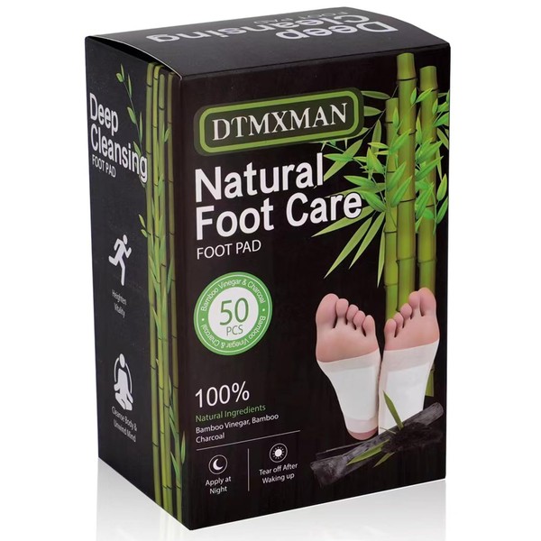 50 Pack Foot Pads, Natural Cleansing, Promoting Sleeping, Suitable for