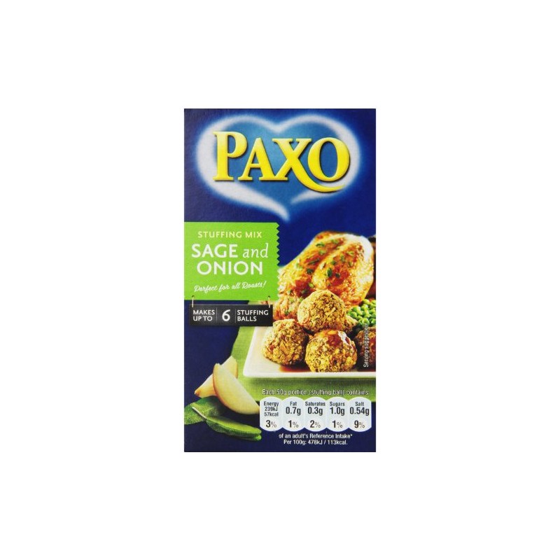 Paxo Sage and Onion Stuffing, 85g (Pack of 8)