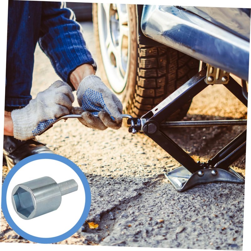 ABOOFAN 2pcs Scissor Jack Socket Drill Adapter for Rv and
