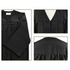 Herrenbek Matte Choir Robe for Church Judge Robes Costumes Pulpit
