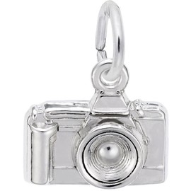 Rembrandt Camera Charm - Metal - Sterling Silver