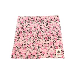 Zac's Alter Ego Pink Gothic Skull Punk Bandana/face Mask/Durag/Wrist Wrap/Neckerchief