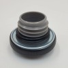 Billet Proof Designs Locking Gas Cap LH Thread Black for
