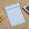 Pet Cooling Mat with Pillow Washable Ice Silk Summer Pet