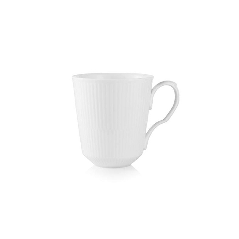 Royal Copenhagen 1016918 White Fluted Pair Mug L Wedding Gift