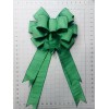 Handmade Emerald Green Dupioni Wreath Bow, Spring Bow, Wedding Bow
