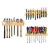 Stepstall 3 Pack Tool Organizers and Storage, Wooden Screwdriver Organizer
