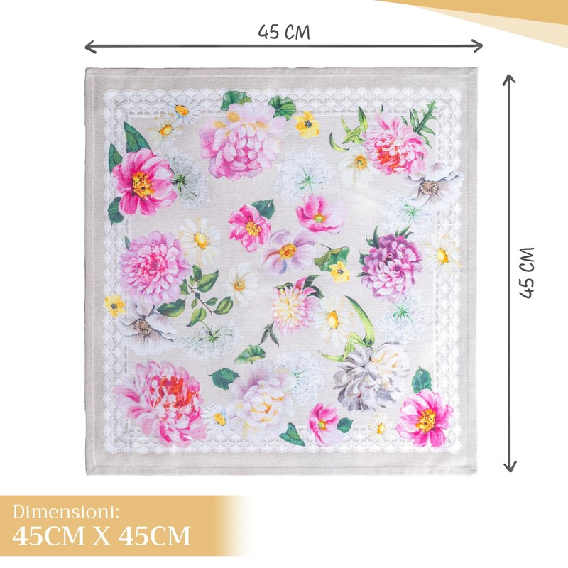 Maison d' Hermine Cloth Napkin 100% Cotton Set of 4