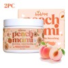 2 Piezas Crema Corporal Reafirmante Peach Mami Anticelulitis