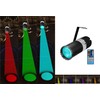 LED Pinspot Light, SENLAN 15W RGBW 4-in-1 SMD 5050 LED
