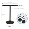 RUMOSE 13 Inch Oil Rubbed Bronze Towel Stand Hand Towel
