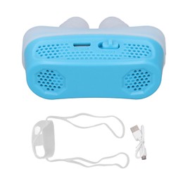 Electric Snoring Solution Devices Automatic Nose Vents Plugs Portable Variable Snore Preventer Blue