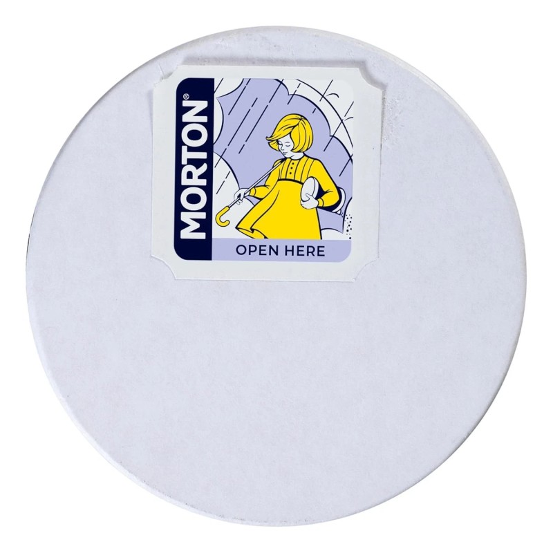 Morton Iodized Salt Round Cans All-Purpose, 26 Ounce (Pack of
