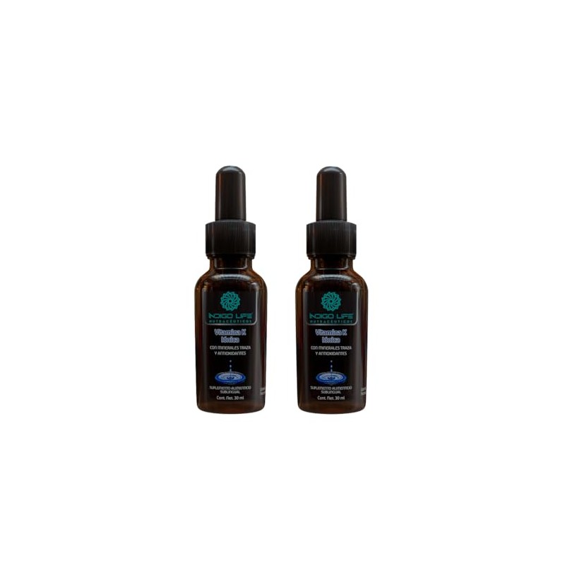 INDIGO LIFE NUTRACEUTICOS Pack Doble Vitamina K Ionizada – Equilibrio