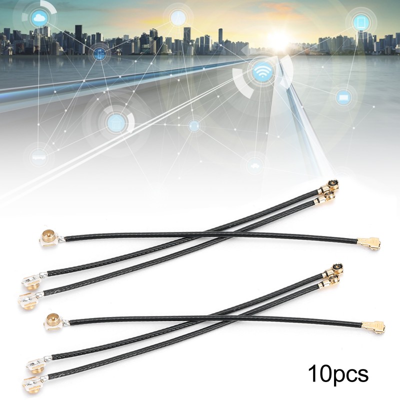 10Pcs Pin Connector IPEX‑4 MH4 Gen4 UFL Female to IPEX‑1