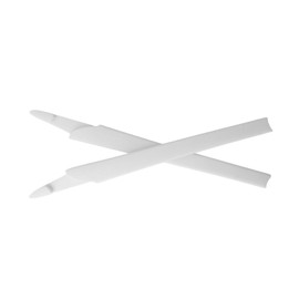 NicelyFit Replacement Temple Ear Socks for fit Oakley Crosslink Eye Glass Frame (White)