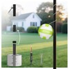 Trymaker Tetherball Set, Tether Balls and Rope Set with Pole