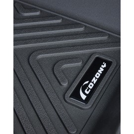 COZONY Floor Mats for Toyota Camry 2025, All Weather Vehicle Specific Fit Front 1st & 2nd Row Car Floor Liner Accessories