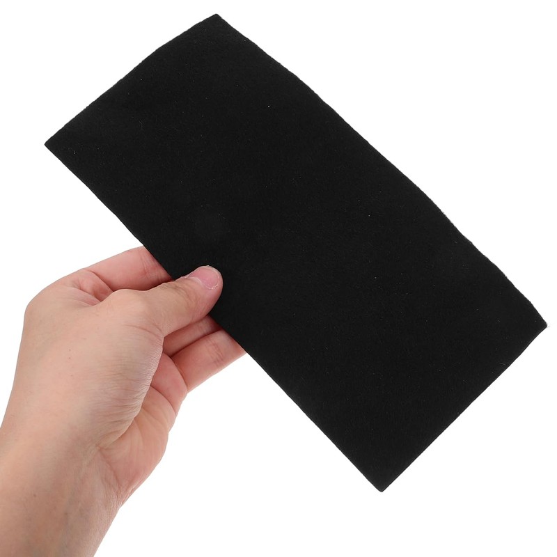 Ciieeo Fireproof Incense Burner Pad Black Censer Pad Non-Slip Heat-Resistant