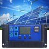 Solar Panel Controller LCD Display Battery Charge Control Dual USB