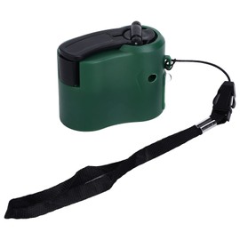 USB Hand Crank Charger 5.5V 600mA LED Light Portable Emergency Charger for Outdoor Hiking