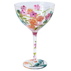 Lesser & Pavey British Designed Cocktail Glass | Cocktail Glasses with a Variety of Use Including Margarita, Espresso Martini Glass | Butterfly Cocktail Glasse for Home or Events - Lynsey Johnstone