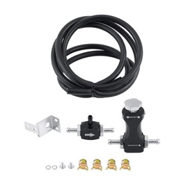 KSTE Boost Controller - Adjustable Bilateral Turbo Tee Bleed Valve, Manual Boost Controller Kit Universal for Car