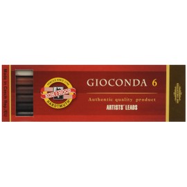 KOH-I-NOOR Drawing Chalks for 5.6mm Diameter I Mechanical Pencil (Set of 6)