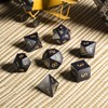 Blue Sandstone Gemstone DND Dice Set,DNDND Full Set D&D Dice